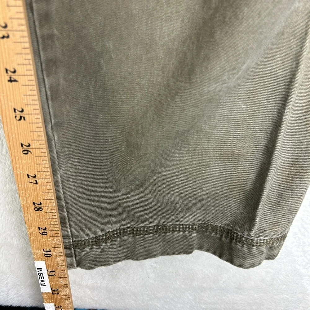 Trailer Double Knee Utility Pants Mens 30x32 Olive Green Heavyweight Outdoor Y2K